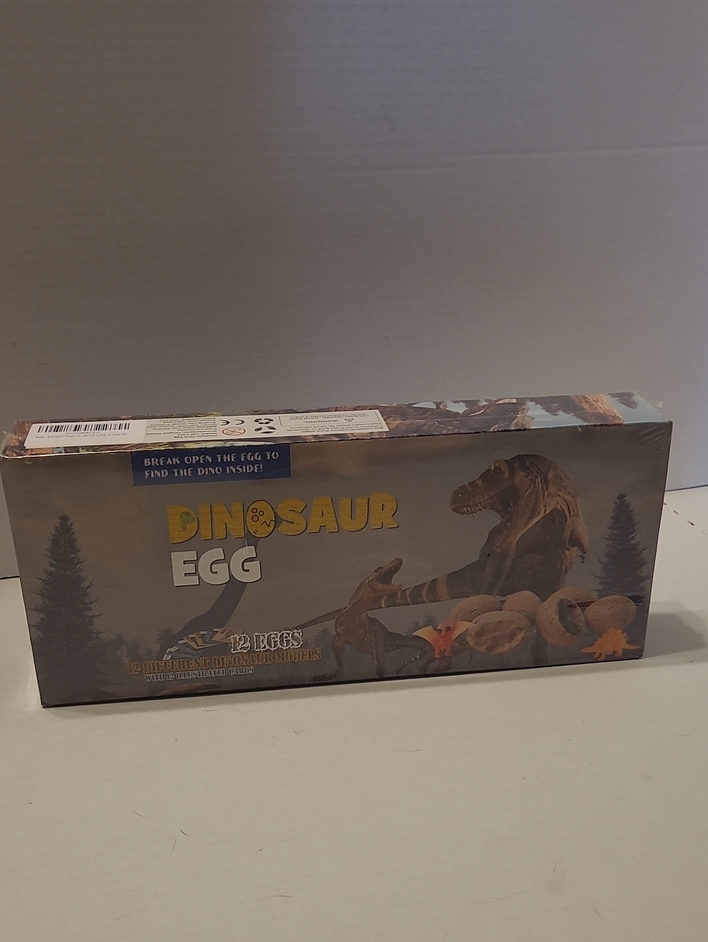 Dinosaur Egg Kids Toy Set - Brown Egg Playset